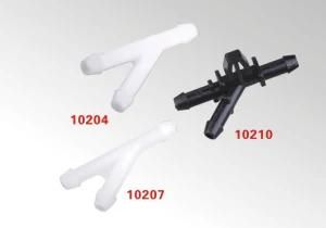 Windshield Washer Bottle Hose T Connector, Hose Clip, Universal Design for All Passenger Cars