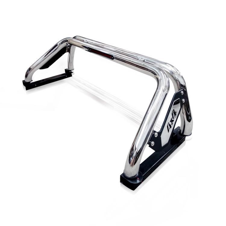 Chrome Sport Roll Bar for Pickup Hilux Navara D-Mx Ranger