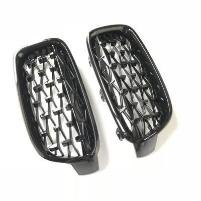 BMW 3 Series F30 F35 2012+ Black Diamond Grille Front Bumper Grill