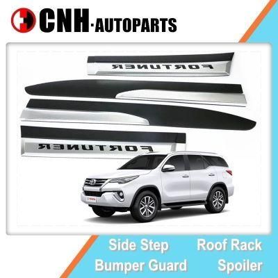 Auto Accessory Side Door Protection Plates for Toyota Fortuner (SW4) 2016 2018 Door Moulding