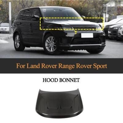 Real Carbon Fiber Hood for Land Rover Range Rover Sport L494 Utility 4-Door 2018-2020