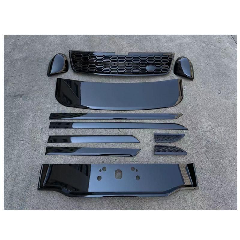 Feebest China Auto Parts Suppliers New Arrival Black Body Kit for Land Rover Discovery Sport 2020 2021 Car Facelift Upgrade Front Rear Bumper Kits