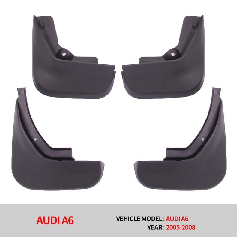 Car Front Rear Mudflaps Mud Flap Mudguards Fender for Audi A6l Sports Autoparts 2002-2019