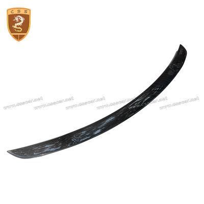 Cheapest Price 3K Glossy Black Carbon Fiber Trunk Wing Spoiler for Mustang