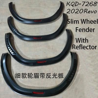 Lasted Slim Wheel Fender with Reflector for Toyota Hilux Revo