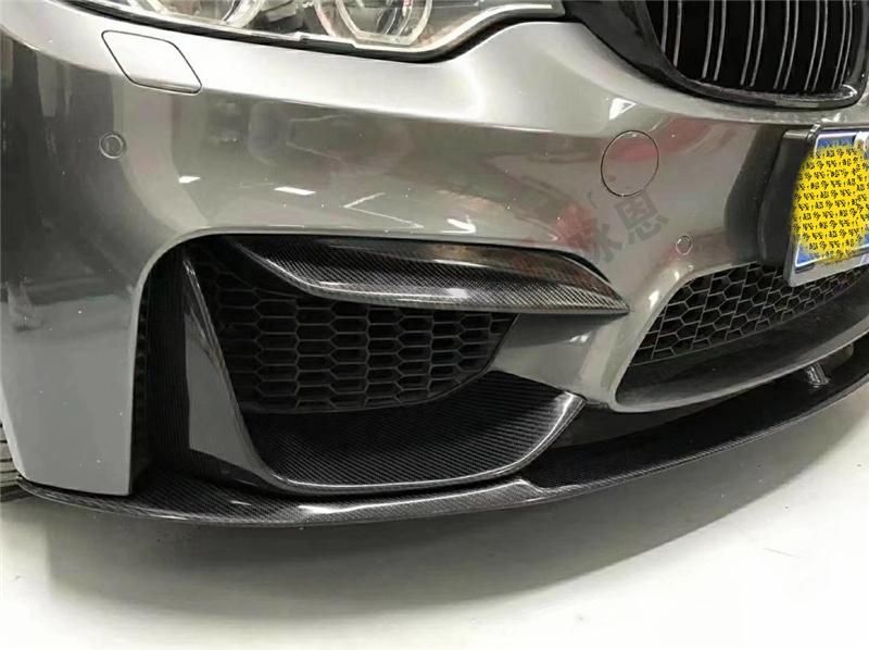 Mad Style Front Lip Bumper Spoiler with Wrap Angle for BMW 3 Series F30 F35 2013-2019
