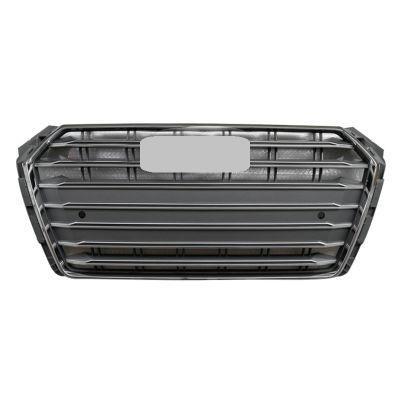 Auto Parts Front Bumper Car Grills for Audi A4 Upgrade Audi S4 Grills Chrome Emblem 2017-2018