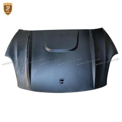 Facelift Car Part Fiberglass Hamann Style Front Engine Bonnet Hood Cover for Porsche 958.2