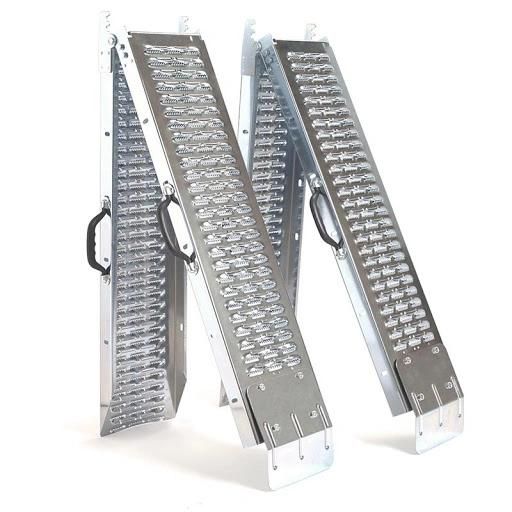 Aluminum Folding Motorcycle Lawn Snowmobile Loading Ramp