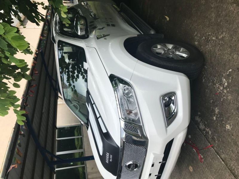 Car Accessories Chrome Head Light Cover for Nissa Navara/Np300 2014