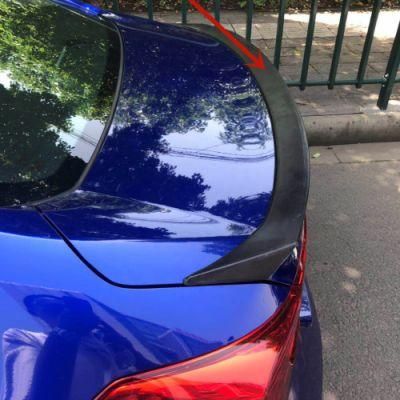 Suit for 2018 Year HD Car, New ABS Material Made Painted Shiny Black No Hole to Easy Install Rear Wing Spoiler