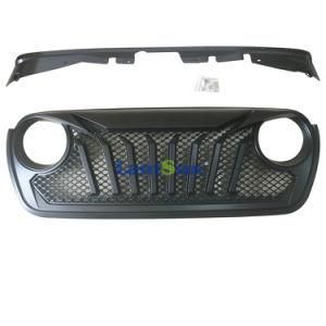 Hot Sale Front Grille with Mesh for Jeep for Wrangler Jl 07+Auto Accessories for Jeep Vehicles ABS