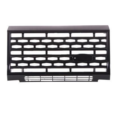 Front Bumper Grill Fit for Range Rover Defender 2004-2017 Ruck Part Auto Parts Exterior Accessories ABS Plastic Black Grill