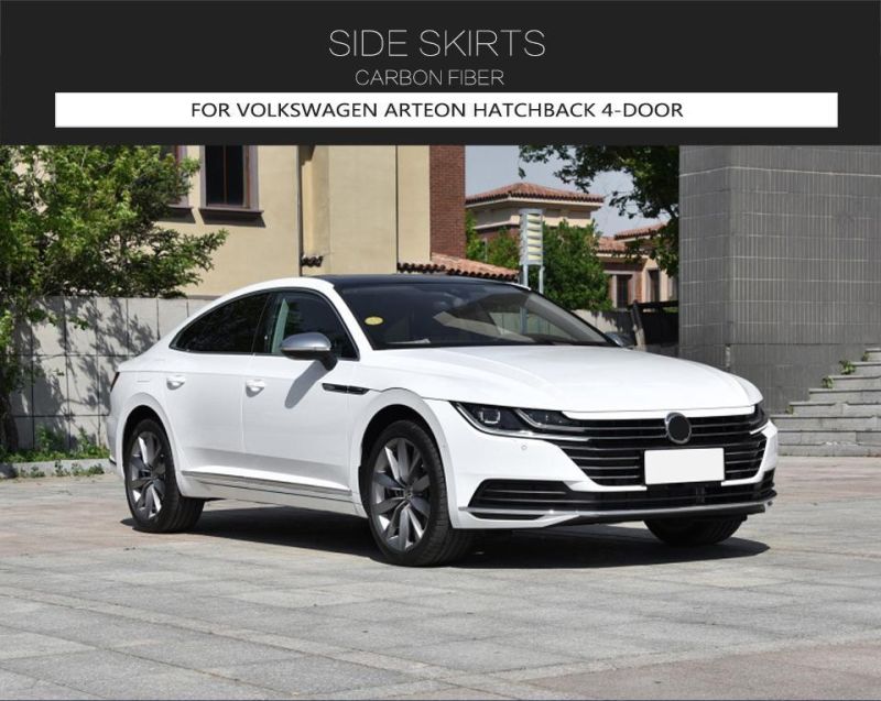 Carbon Fiber Side Skirts for Volkswagen Arteon Hatchback 4-Door 2019-2020