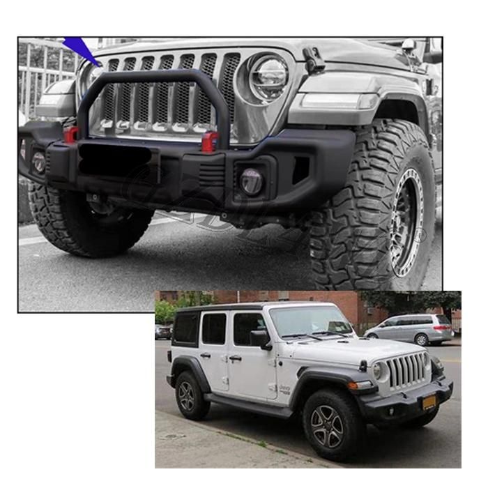for Jeep Wrangler Jl 2018+ Jeep Wrangler Jk Front Bumper Kit