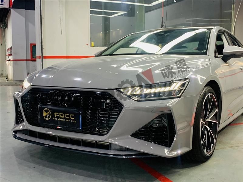 Carbon Fiber RS7 Style Front Bumper Assy Body Kit for Audi A7 2019-2021
