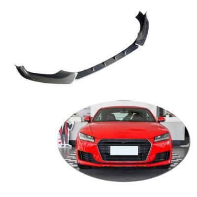 Carbon Fiber Front Lip Spoiler for Audi Tt MK3 8s Quattro Coupe 2-Door 2015-2018