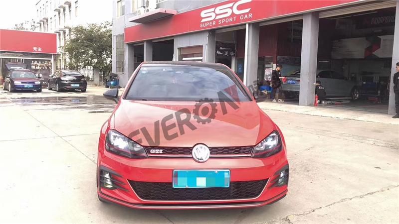 Mk7.5 Gti Style Car Bumper Body Kit for Volkswagen Golf Mk7 2014-2017