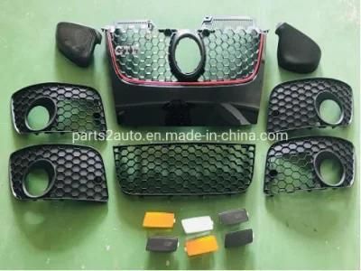 VW Golf 5 Gti Customized Grill, VW Golf 5 Gti Mk5 Modified Grille, 1K0 853 651e 1K0 853 651f