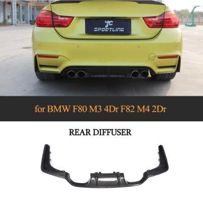 Jc Sportline Vacuum Carbon Fiber F80 M3 Car Diffuser for BMW F82 F83 M4 14-19