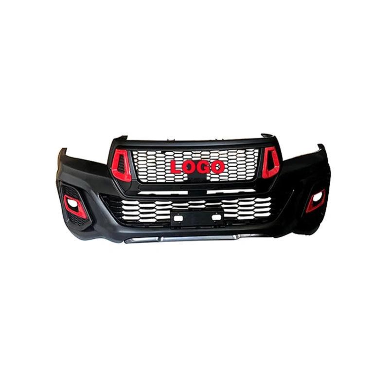 Car Accessories Front Bumper Face Lift Conversion Body Kit for Hilux Rocco 2019