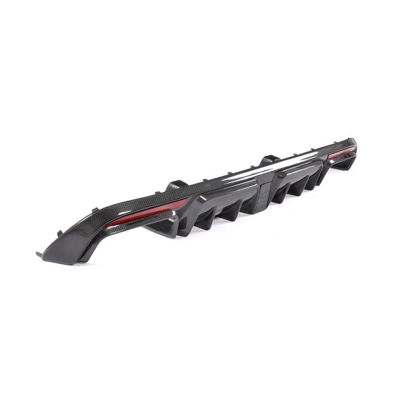 Carbon Fiber Rear Diffuser for Mercedes Benz C63 Sport Bumper B Style 15-17