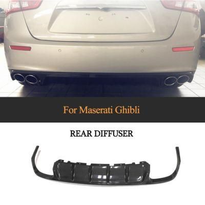 Carbon Fiber Rear Diffuser for Maserati Ghibli 2014-2016
