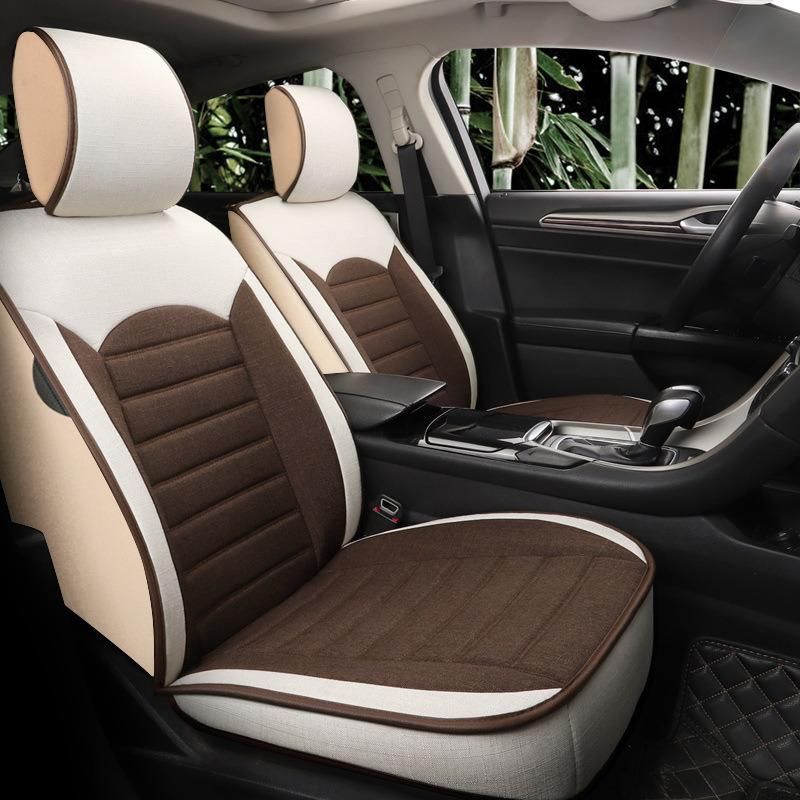 Universal fit full set fabric car seat covers