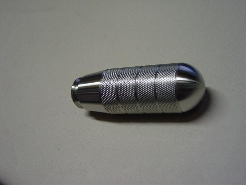 Custom Made Stainless Steel Knurled Car Gear Shift Lever Knob