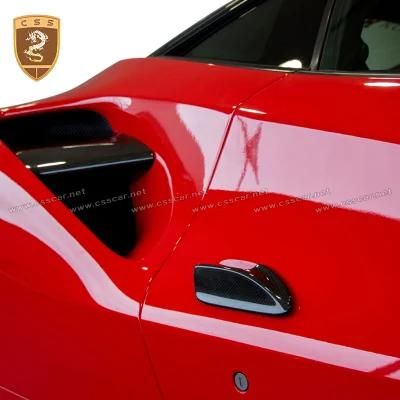 Factory Price Carbon Fiber Auto Door Handles Trim Car Door Handle for Ferrari 488