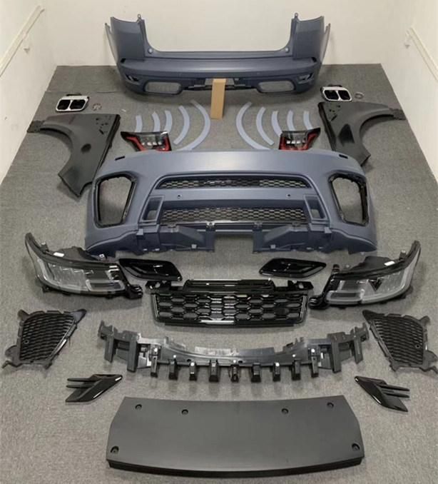 Feebest China Auto Parts Suppliers New Arrival Black Body Kit for Land Rover Discovery Sport 2020 2021 Car Facelift Upgrade Front Rear Bumper Kits