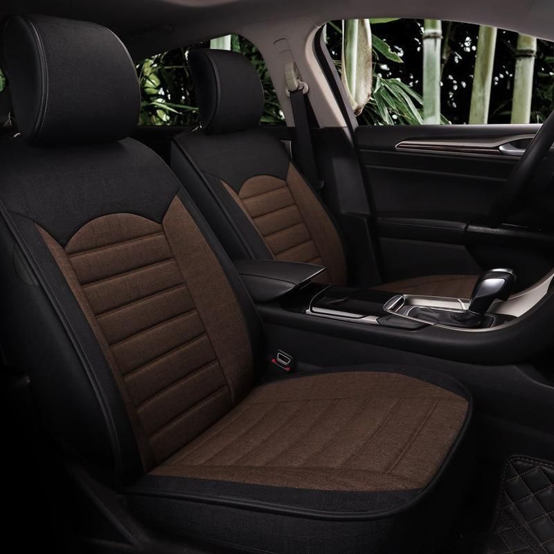 Universal fit full set fabric car seat covers