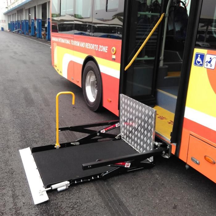 CE and Emark Certified Uvl Handicappedwheelchair Lift for Pubilc Bus Loading 300kg