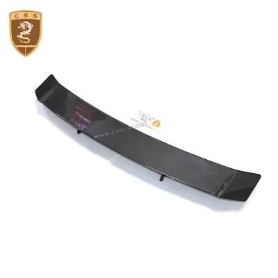 Carbon Fiber Car Body Parts Auto Accessory Novit Roso Style Rear Spoiler Wing for Ferrari 488 Gtb