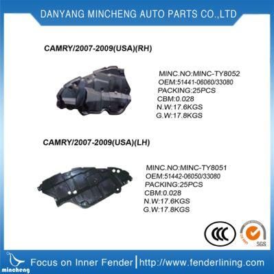 Plastic Inner Fender Liner for Volkswagen Golf 7 VII