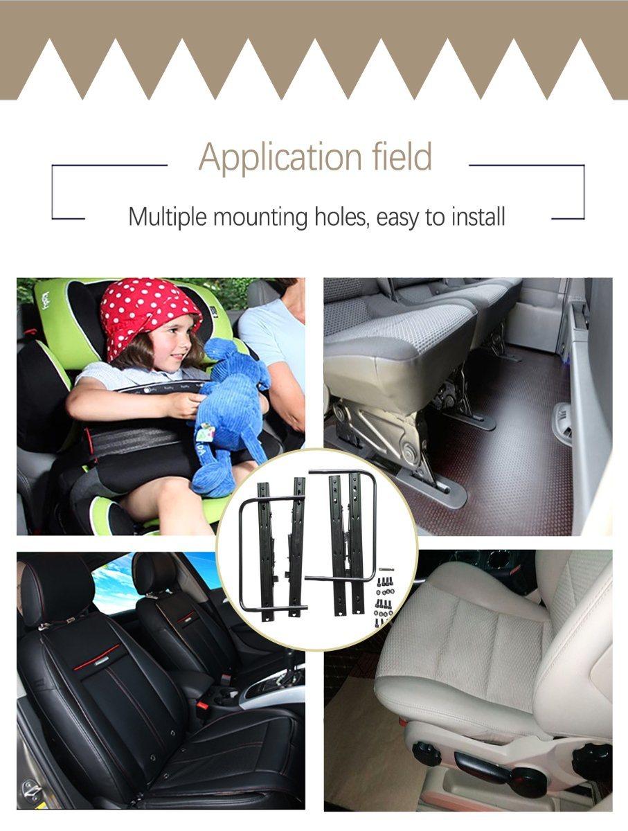Bus/Caravan/Van Seat Guide Rail with Black Powder Coated/Electrophoresis