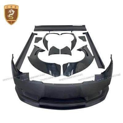 Lb Style Fiberglass Rear Spoiler Wide Fender Flares Body Kit for Lamborghini Gallardo Lp540