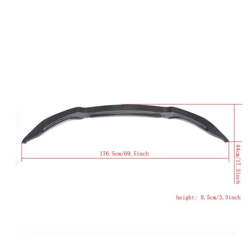 Carbon Fiber Front Bumper Lip for BMW 3 Series 4 Series F80 M3 F82 M4 2014-2019