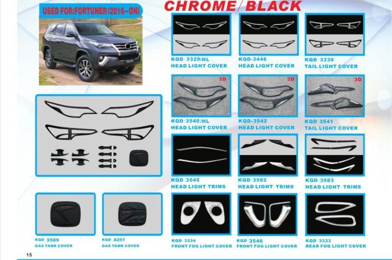 Best Selling Car Sun Visor for Fortuner 2015