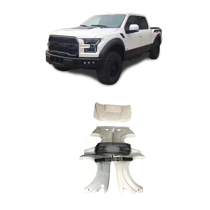 Wholesale Parts Bodykit Full Body Kit Set for Ford F150 2015-2017 Upgrade to Raptor