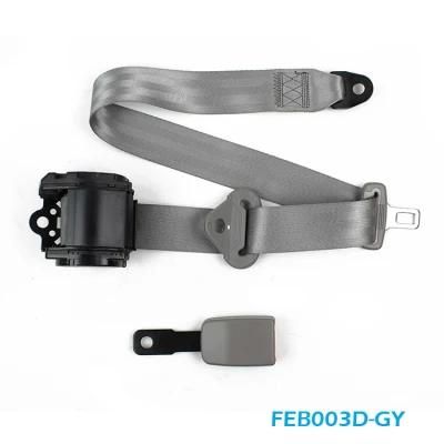 Feb003D-Gy OEM Supplier Automatic 3 Point Car Safety Belt