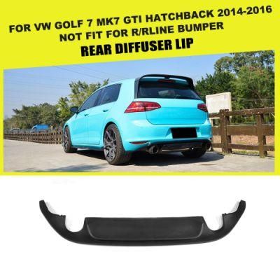 Car Accessories Rear Spoiler for VW Golf 7 VII Mk7 Gti R 14-16