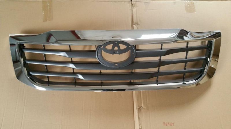 Wholesale Auto Parts Front Grille Half Chrome for Hilux Vigo 2012 2013 2014