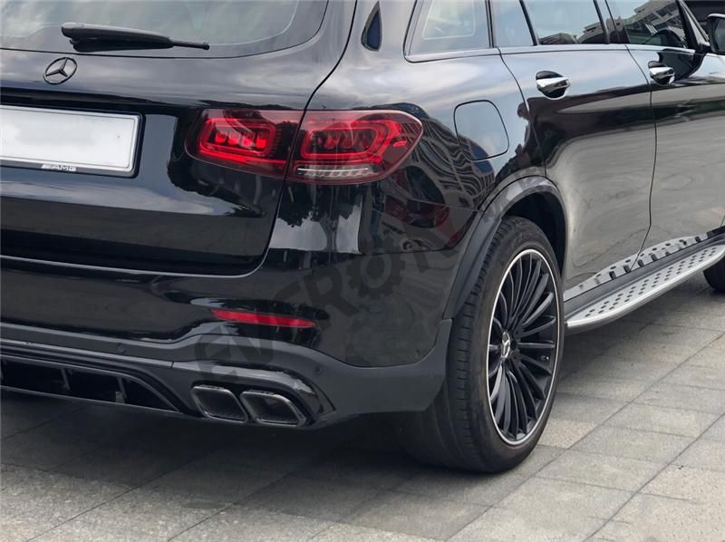 X253 2020 Glc63s Rear Diffuser with Exhaust for Mercedes Benz Glc Class