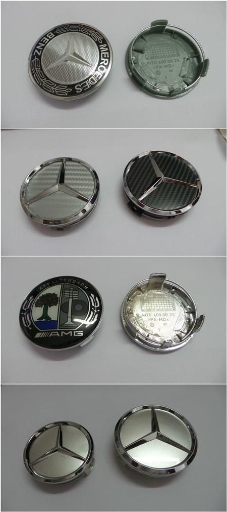 Customized Black ABS Auto Parts Logo Center Wheel Car Cap