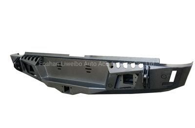 Black Steel Sheet Rear Bumper Strong Bullbar for Mitsubishi Triton