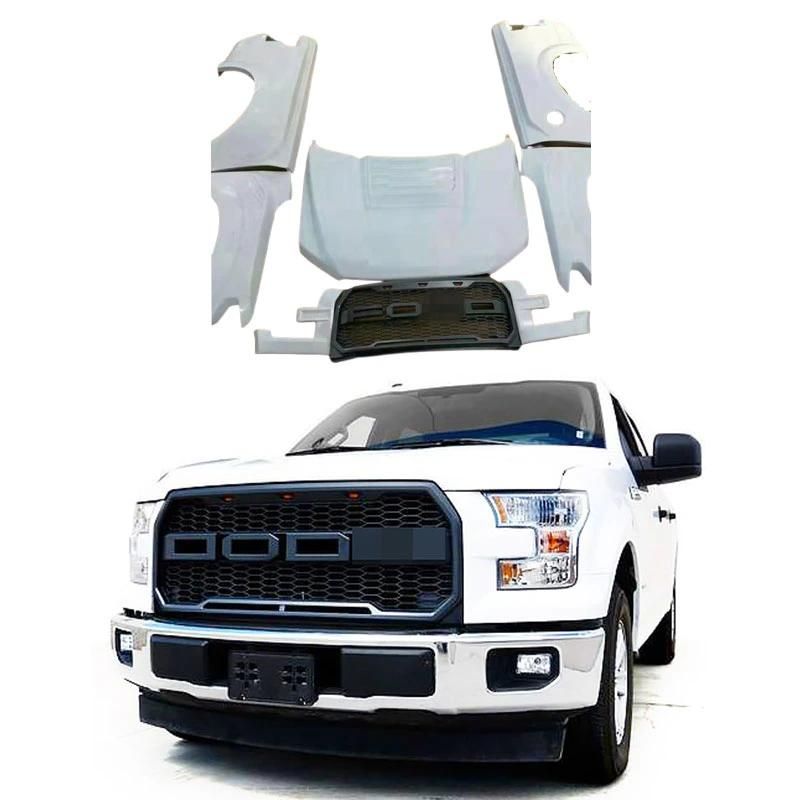 Wholesale Parts Bodykit Full Body Kit Set for Ford F150 2015-2017 Upgrade to Raptor