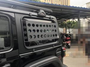 Car Window Frame Fence Brackets for Jeep Wrangler Jl Accessories