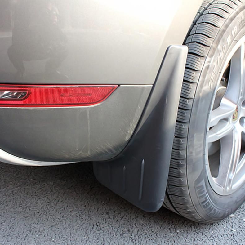 High Quality OEM Front Rear 4PCS Black Car Eco Plastic Fender Mud Guard for Porche Cayenne