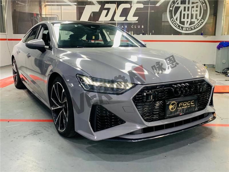 Carbon Fiber RS7 Style Front Bumper Assy Body Kit for Audi A7 2019-2021